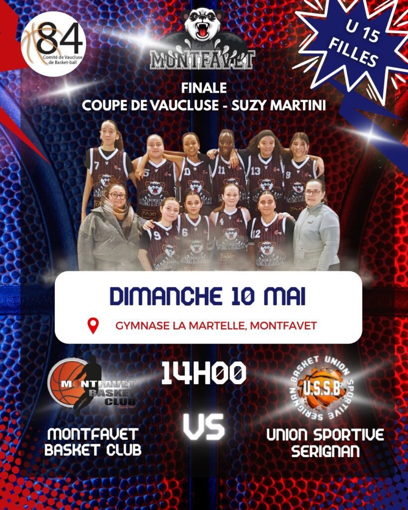 NOS U15F EN FINALE DE COUPE 84